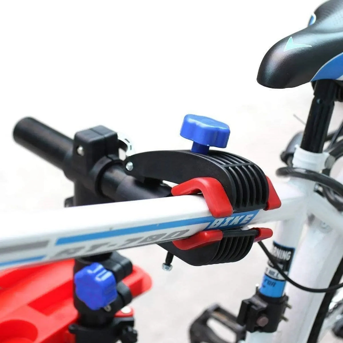 Mechanic Bicycle Repair Workshop Stand Foldable Maintenance Cycle Rack w/Tool Tray Height Adjustble Extensible Bike Repair Rack