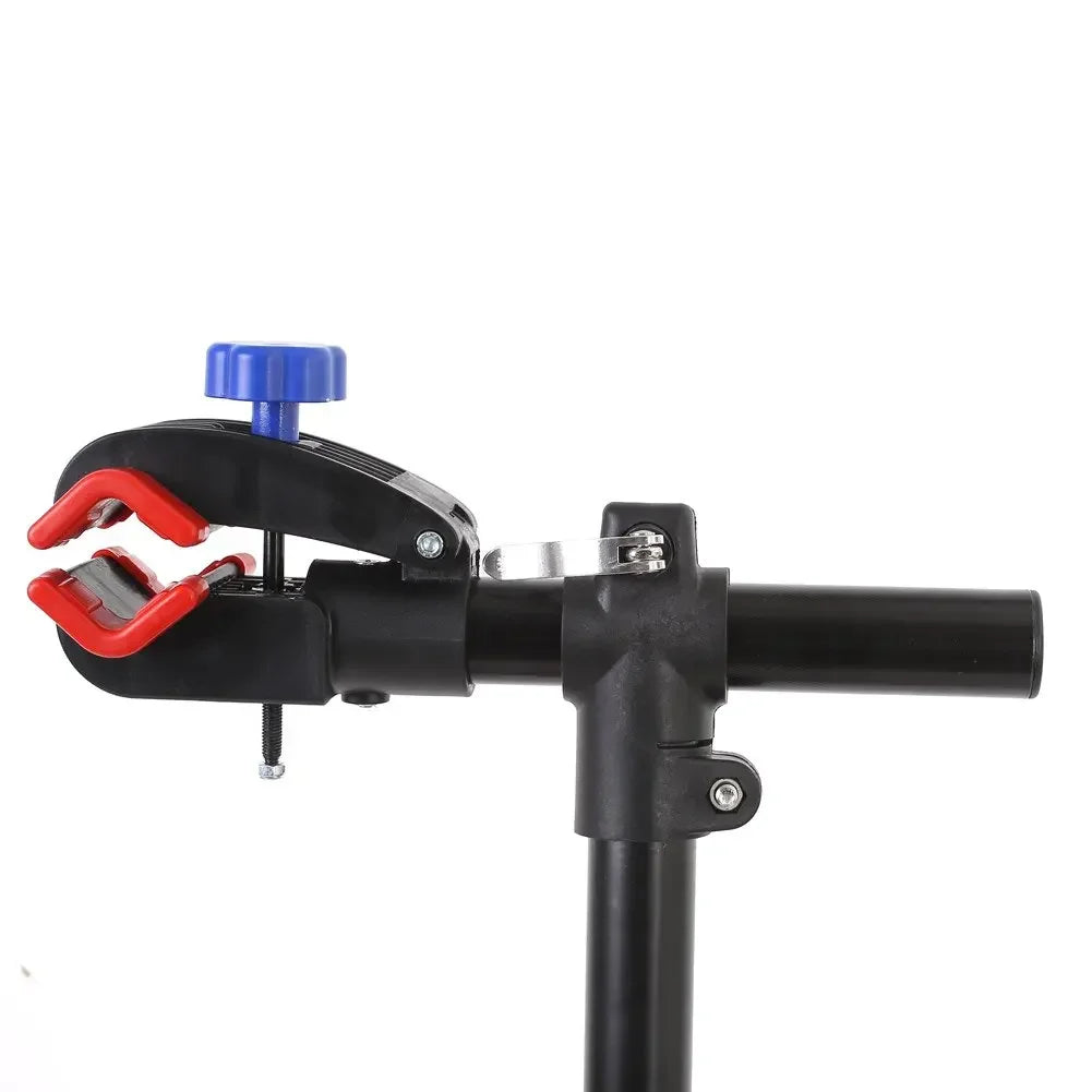 Mechanic Bicycle Repair Workshop Stand Foldable Maintenance Cycle Rack w/Tool Tray Height Adjustble Extensible Bike Repair Rack
