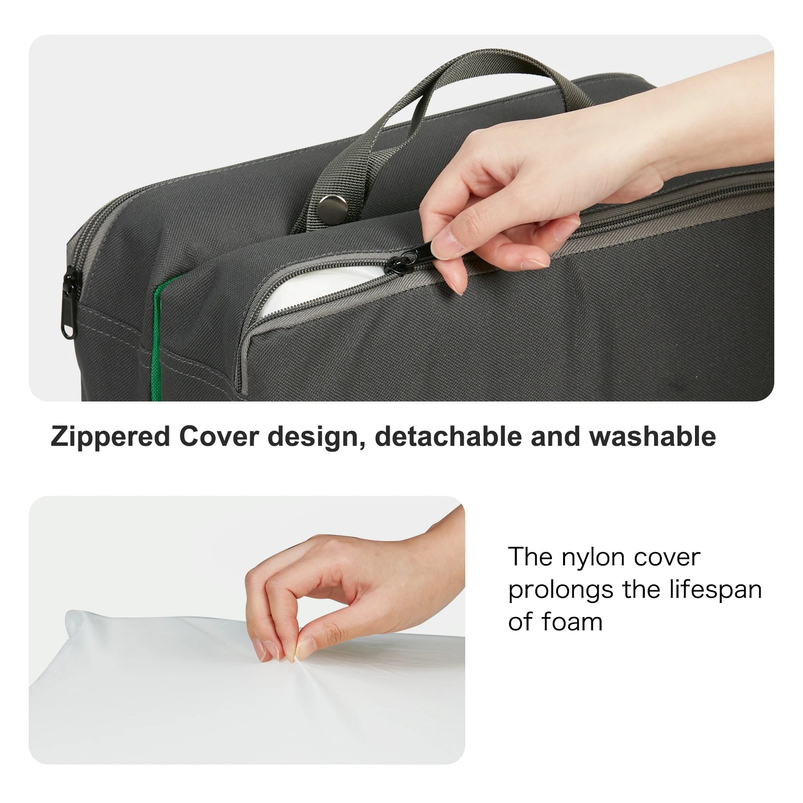 Extra Thick Kneeling Pad, Supportive Soft Foam Cushioning for Knee, Water Resistant Construction for Gardening, Bathing Baby