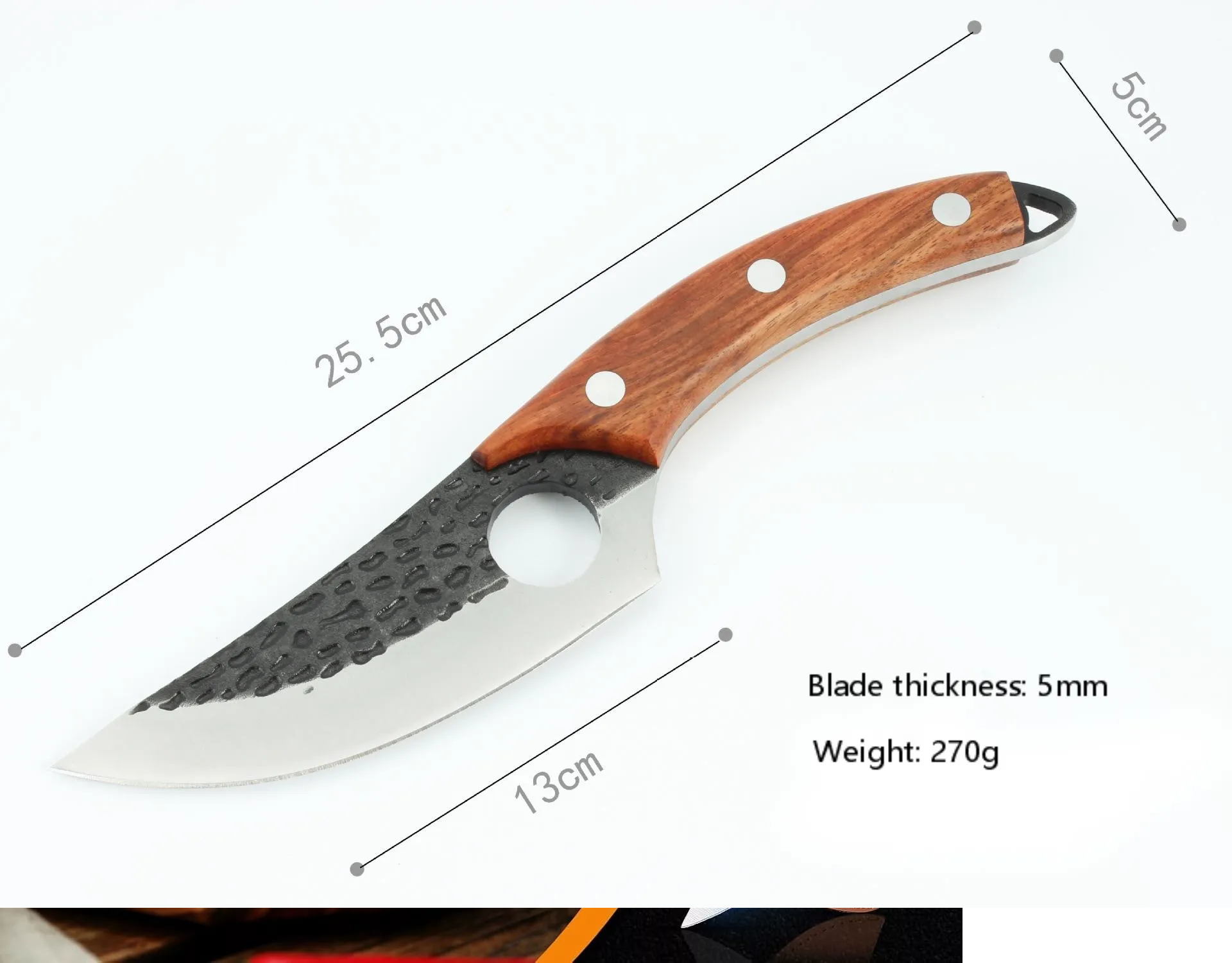 Razor-Sharp Japanese Knife – All-Purpose Blade for Chefs & Home Cooking