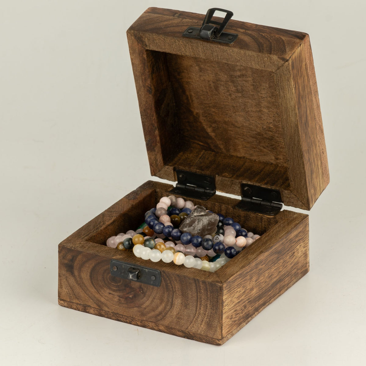 Small Enamelled Box - Aquarius