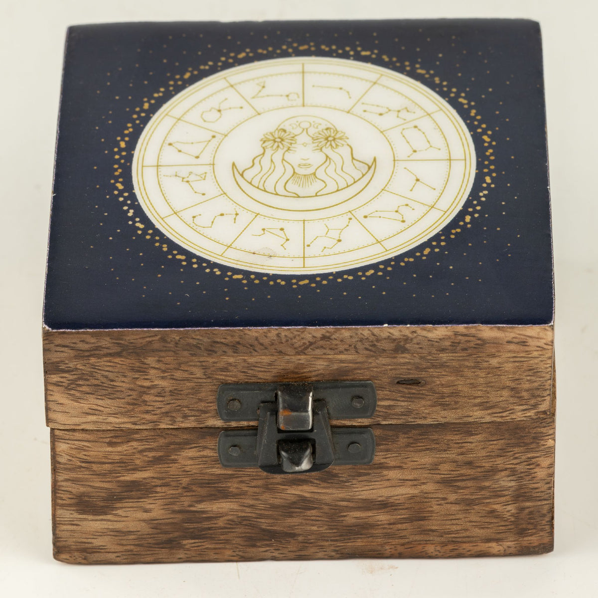 Small Enamelled Box - Virgo