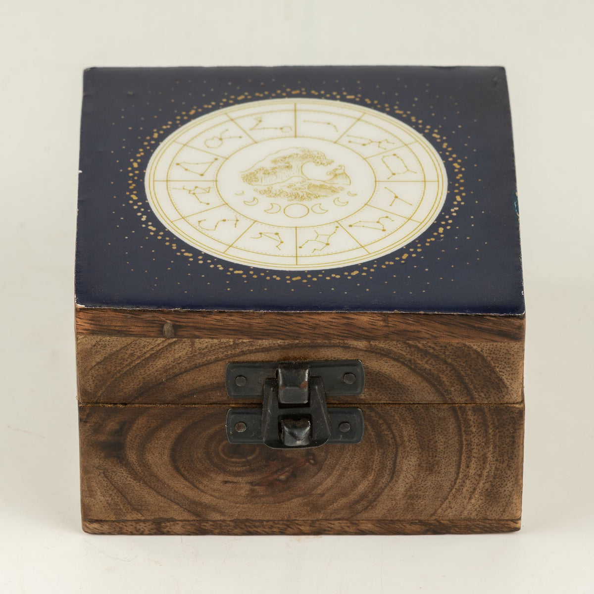 Small Enamelled Box - Aquarius
