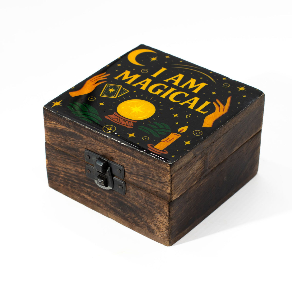 Small Enamelled Box - I am Magical