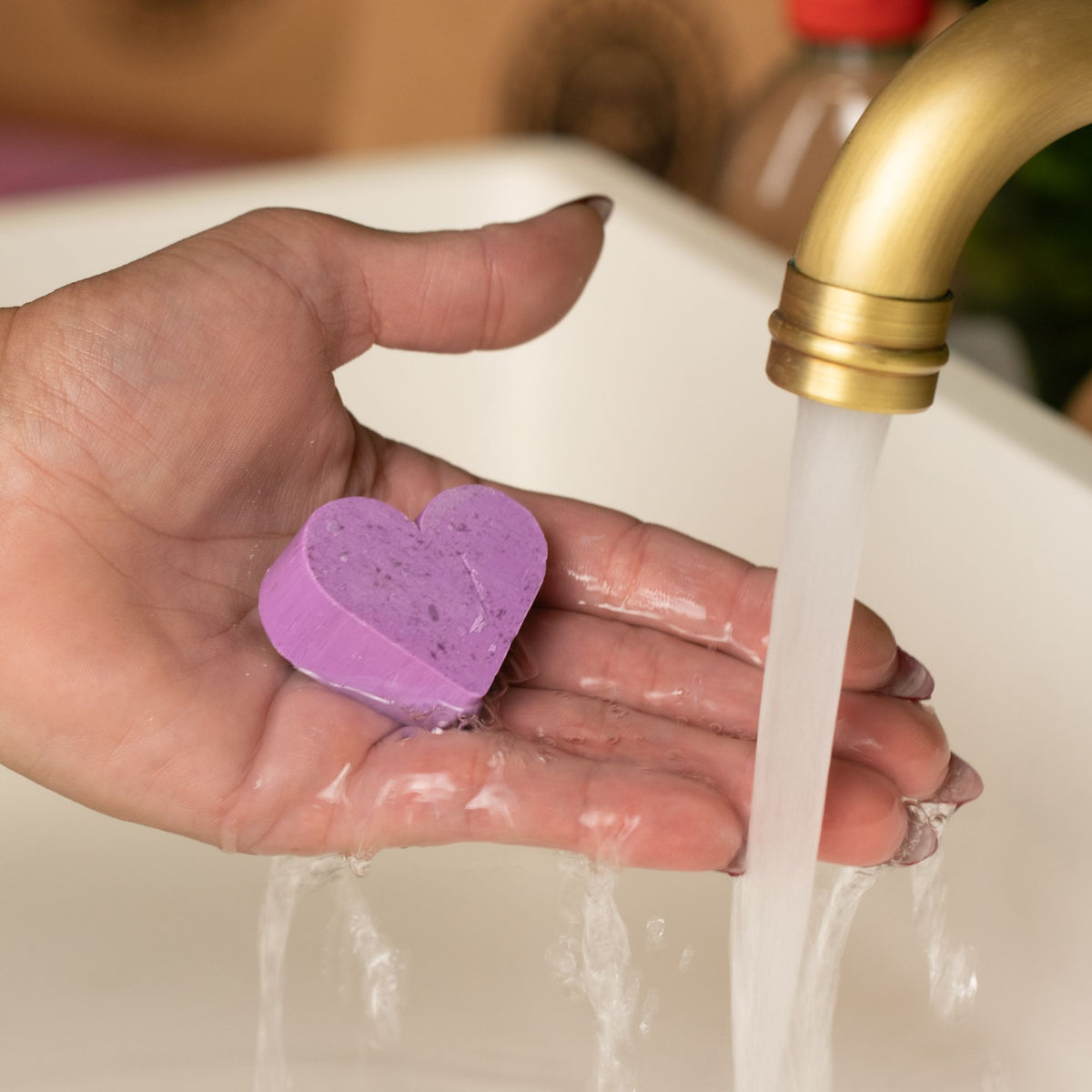 Heart Guest Soap - Lavender