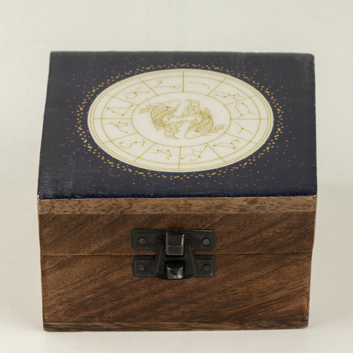 Small Enamelled Box - Pisces