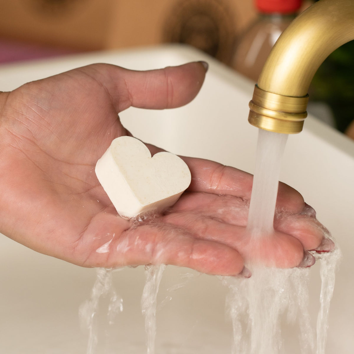 Heart Guest Soap - Coconut