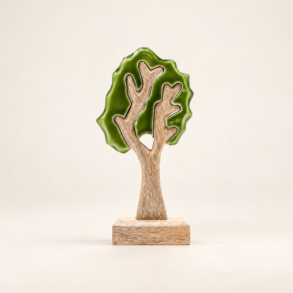 Lost in the Forrest - Single Tree 3D Wooden Decoration - 20x10cm