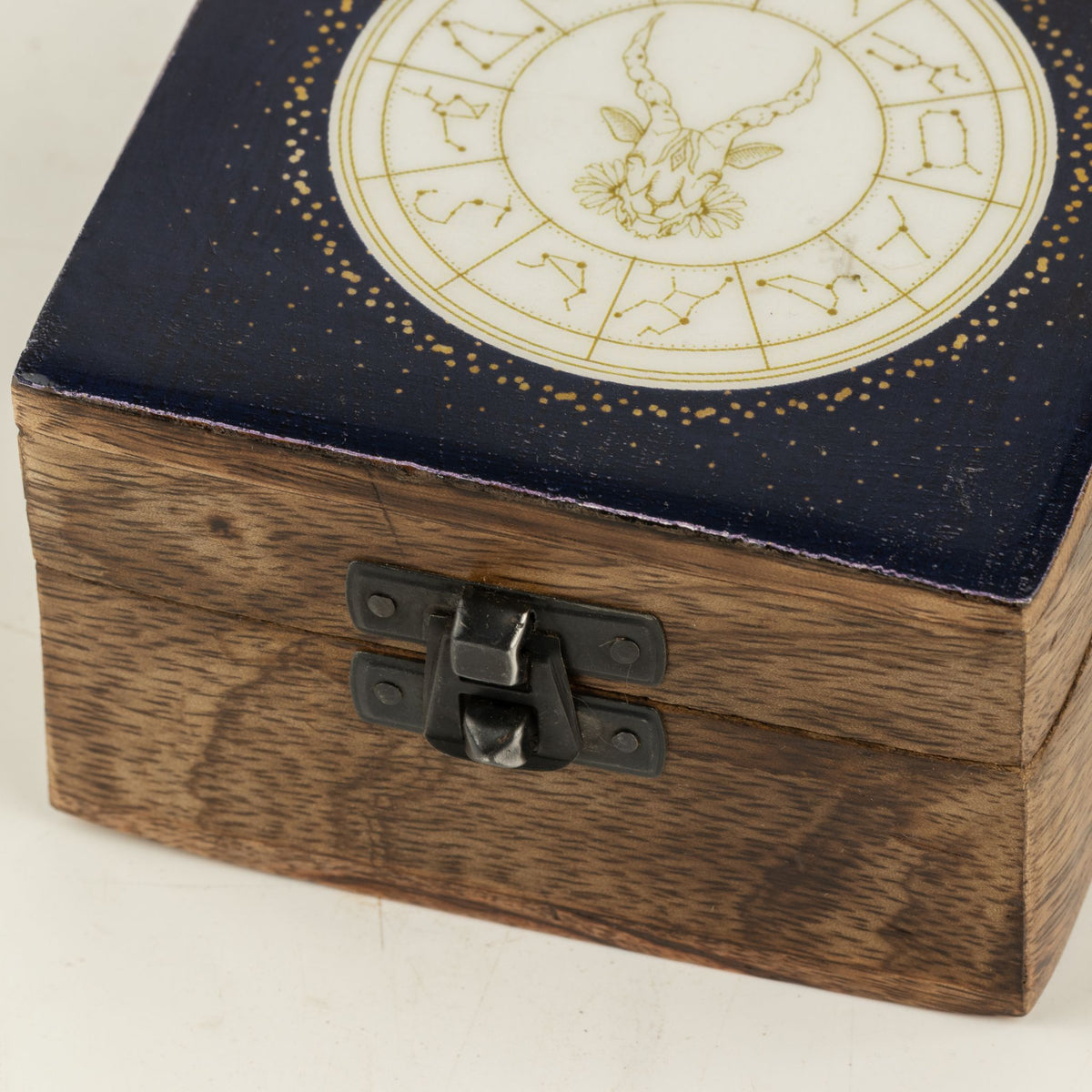Small Enamelled Box - Capricorn