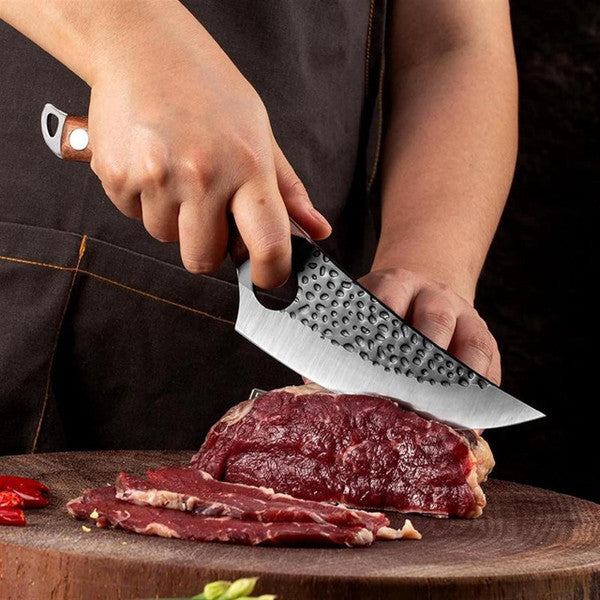 Premium Japanese Kitchen Knife – Comes with Leather Case & Gift Box
