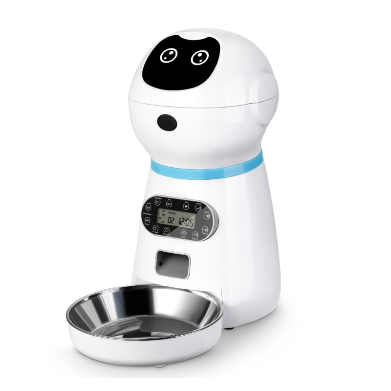 Automatic Pet Feeder With Voice Recorder
