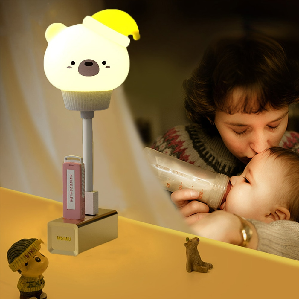 LED USB Night Light Cute Cartoon with Remote Control