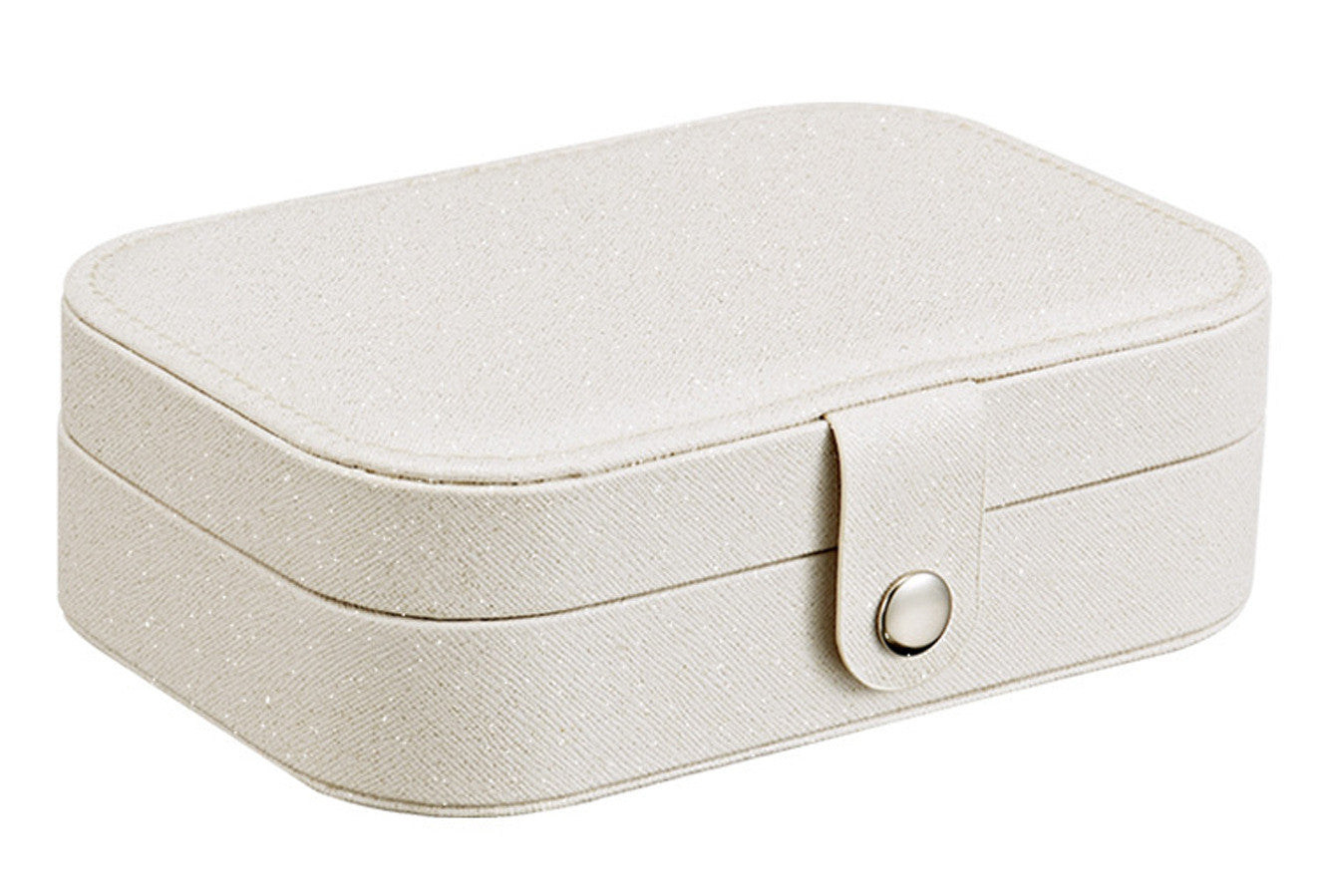 Jewelry Storage Box Portable Necklace Earrings Rings