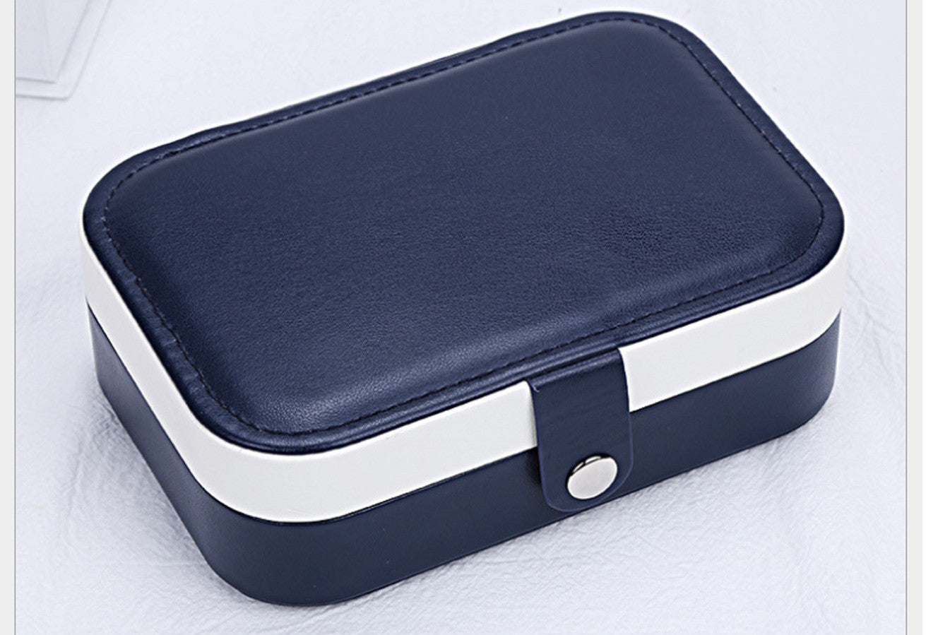 Jewelry Storage Box Portable Necklace Earrings Rings