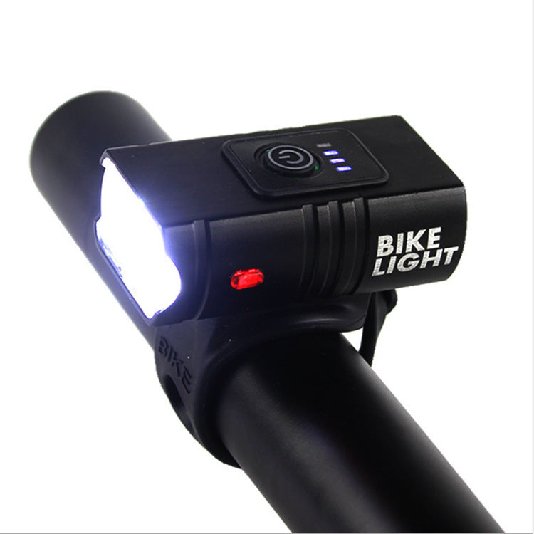 LED Front Bicycle Light Waterproof Rechargeable USB