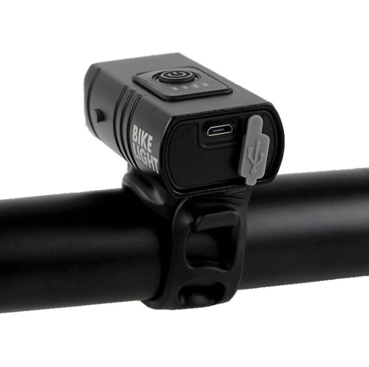 LED Front Bicycle Light Waterproof Rechargeable USB
