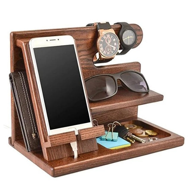 Eco Wood desk Organizer