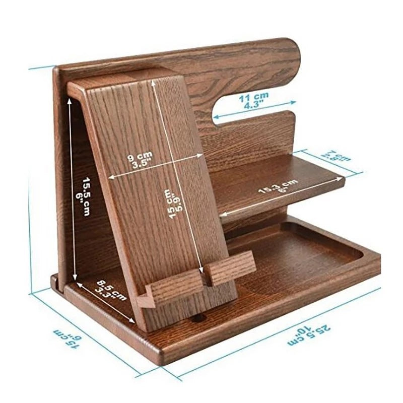 Eco Wood desk Organizer