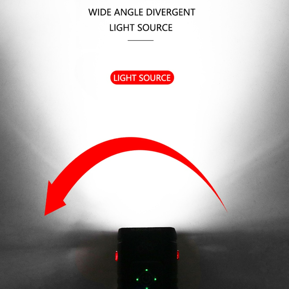 LED Front Bicycle Light Waterproof Rechargeable USB