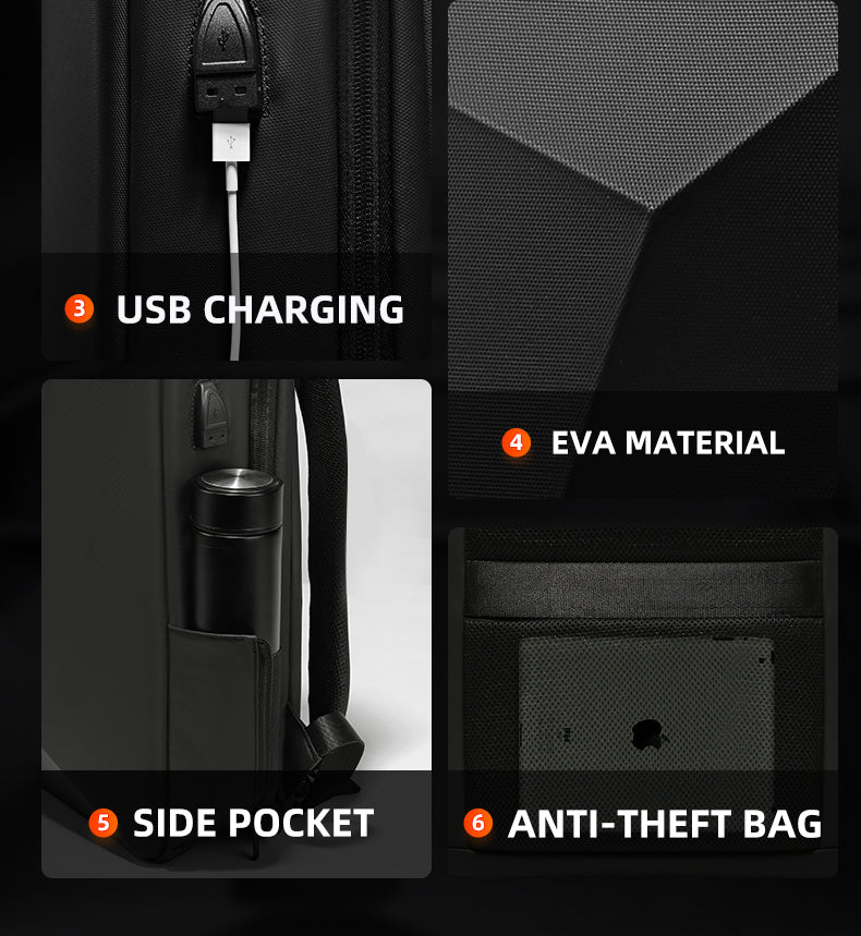 Anti Theft Business Laptop Backpack