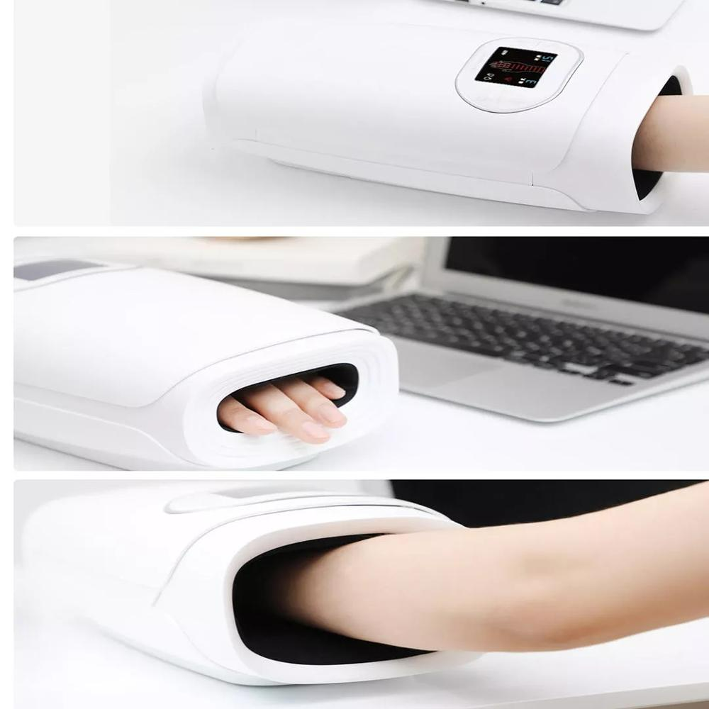 Hand Massager Infrared Heated Therapy For Arthritis Pain Relief Cordless Palm Massager