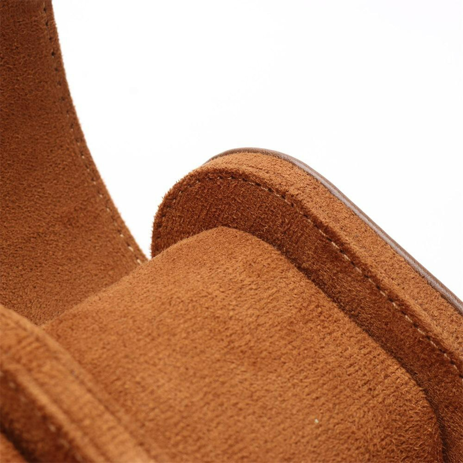 Leather Vintage  Pouch Holder Watch Box Detachable