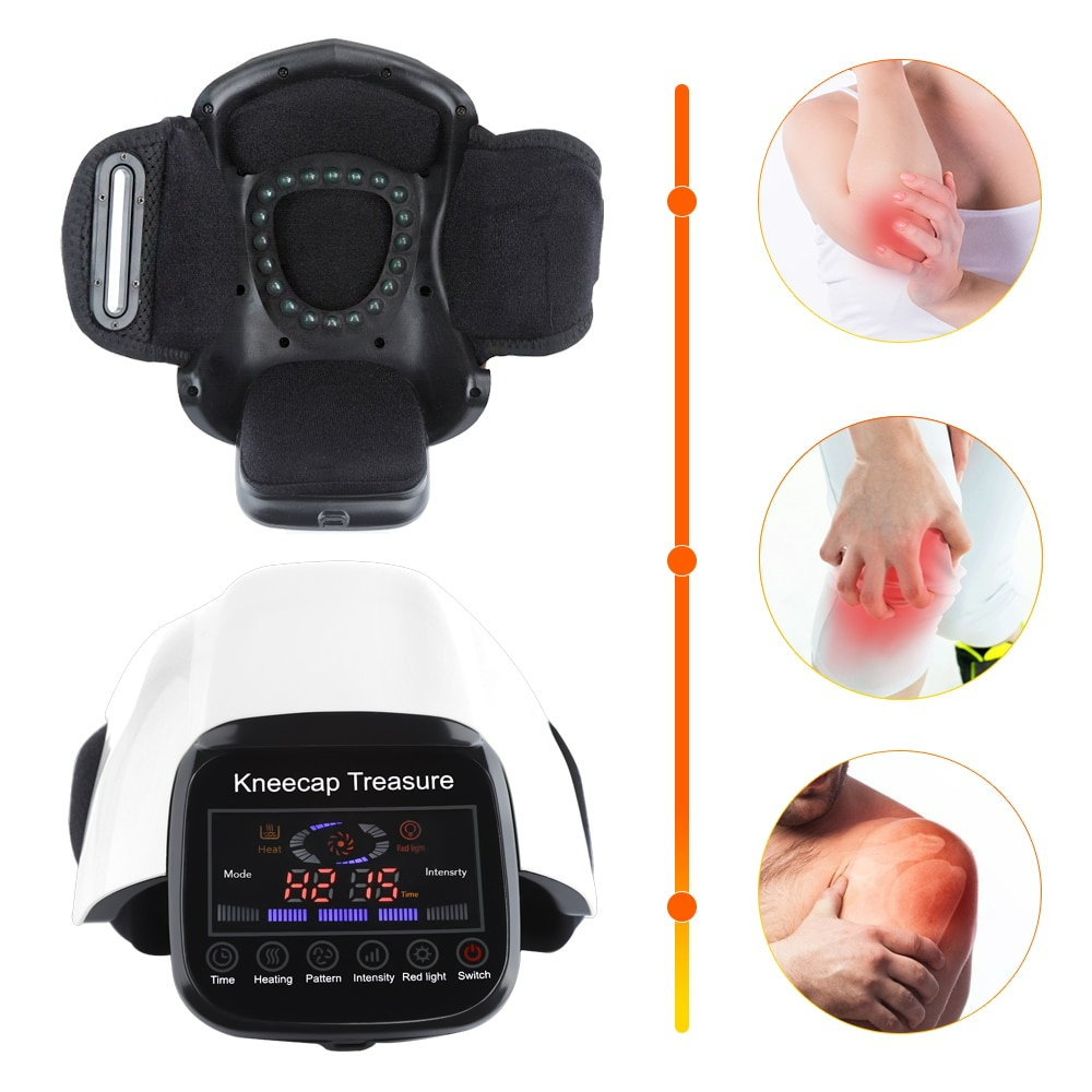 Electric Heating Knee Pad Physiotherapy Massager