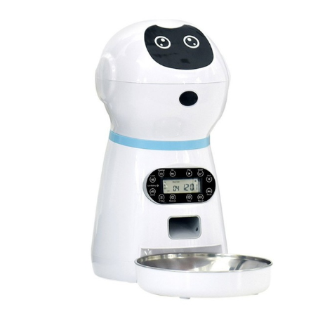 Automatic Pet Feeder With Voice Recorder