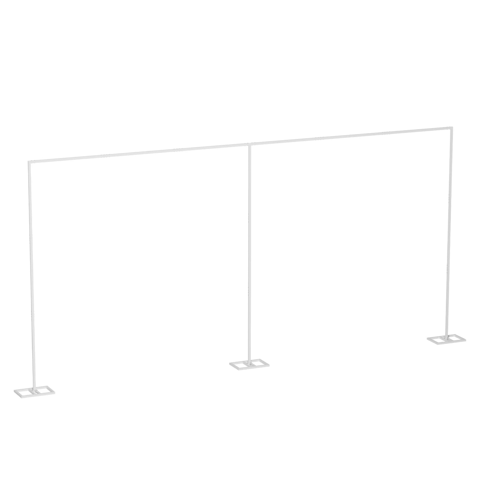 20x10 ft Heavy Duty Telescopic Wedding Backdrop Stand - Party & Event Decor