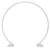 Large Round Arch Backdrop Stand Metal Wrought Iron Circle Wedding Arch Background Decorative Frame Balloon Flower Arch Metal