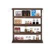 Wood Spice Rack Wall Mount, Wooden Spice Rack Holder, Seasoning Rack, Countertop or Wall Mount Tiered Door Spice Rack