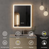 16x20 inch LED Bathroom Mirror with Anti-Fog & Smart Touch - Wall Mounted Vanity Mirror, Memory Function