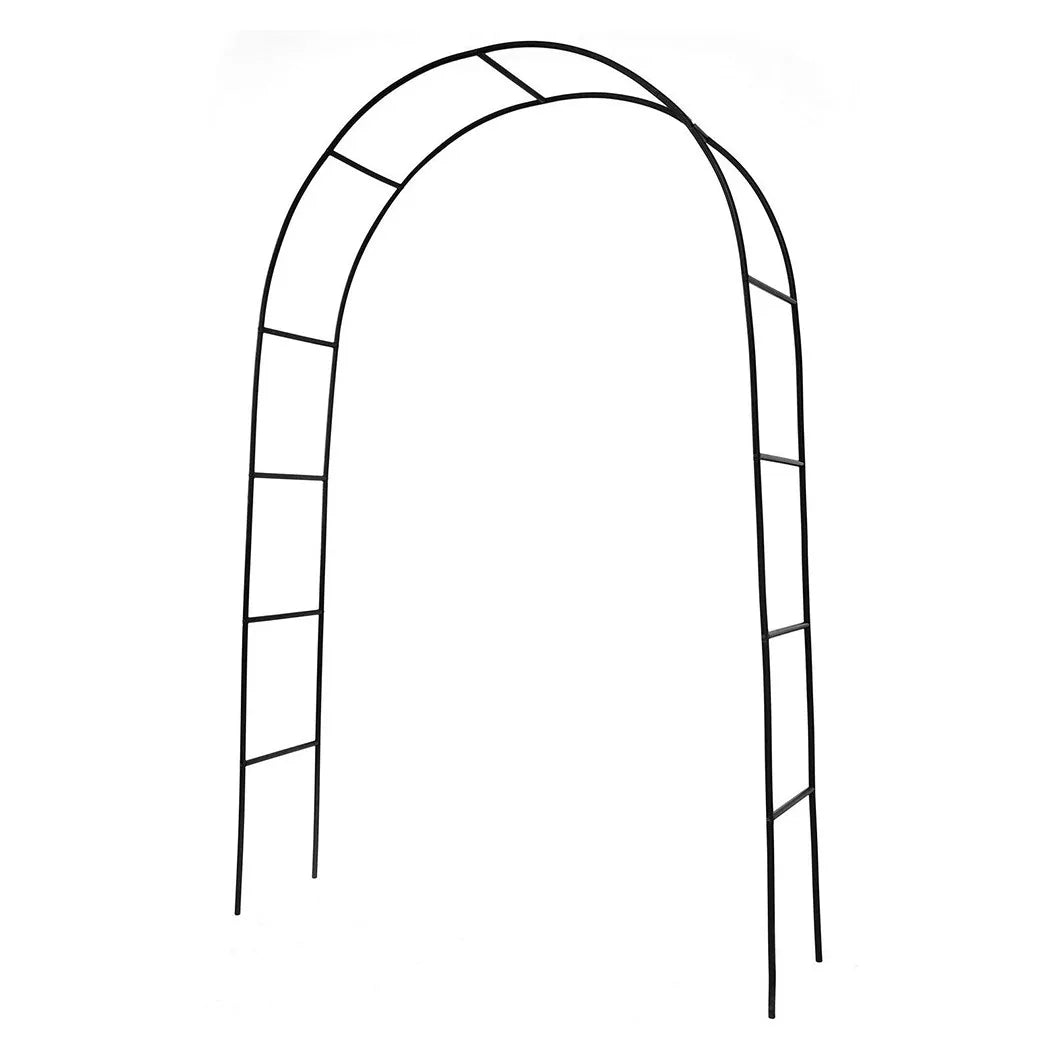 Wedding Garden Arch Arbor Trellis Archway for Climbing Plants Rack, Outdoor Garden Lawn Backyard Patio