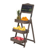 Heavy Duty Wooden Frame A Board Pavement Sign Shop Chalk Stand Flower Box Message Board Gardening