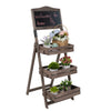 Heavy Duty Wooden Frame A Board Pavement Sign Shop Chalk Stand Flower Box Message Board Gardening