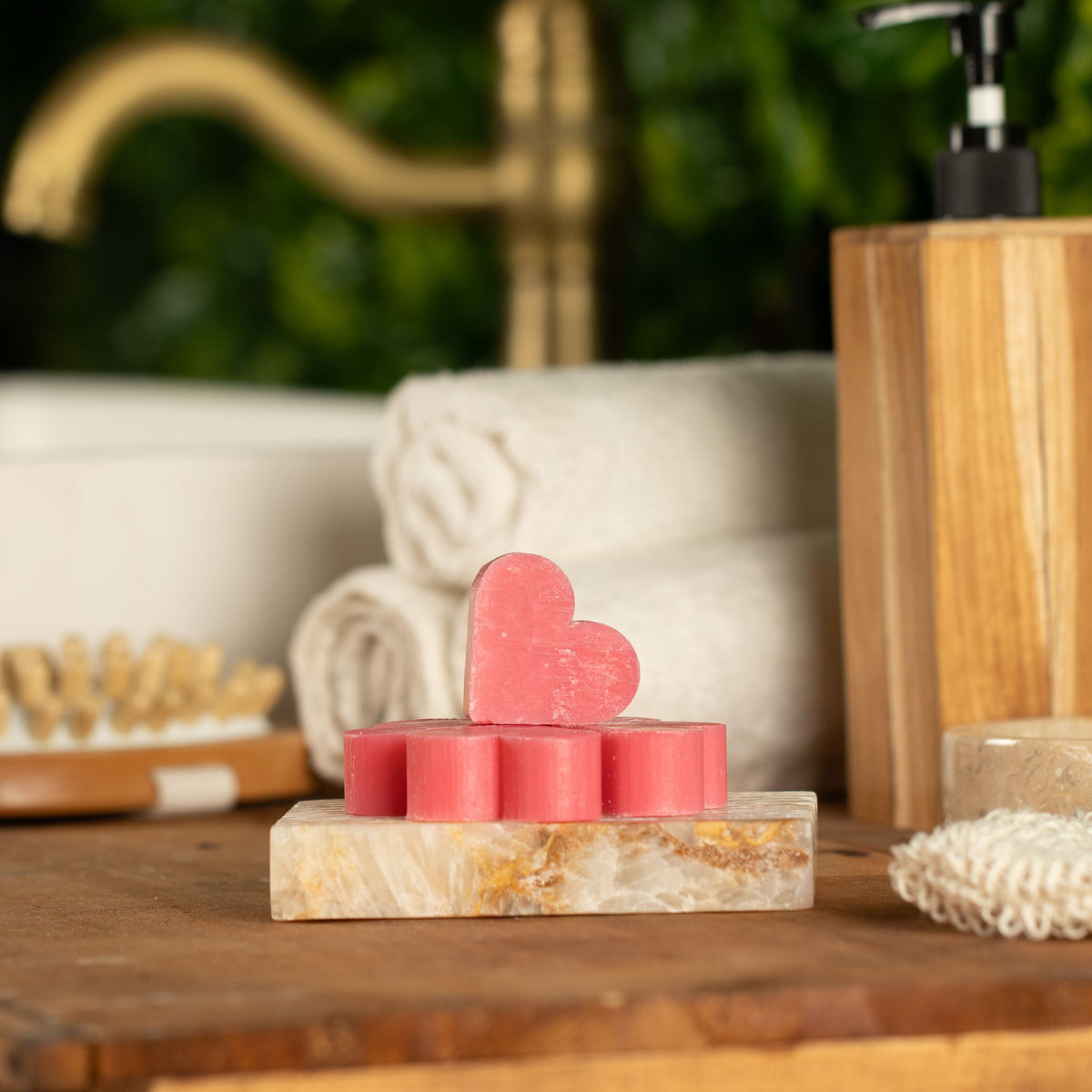 Heart Guest Soap - Wild Rose