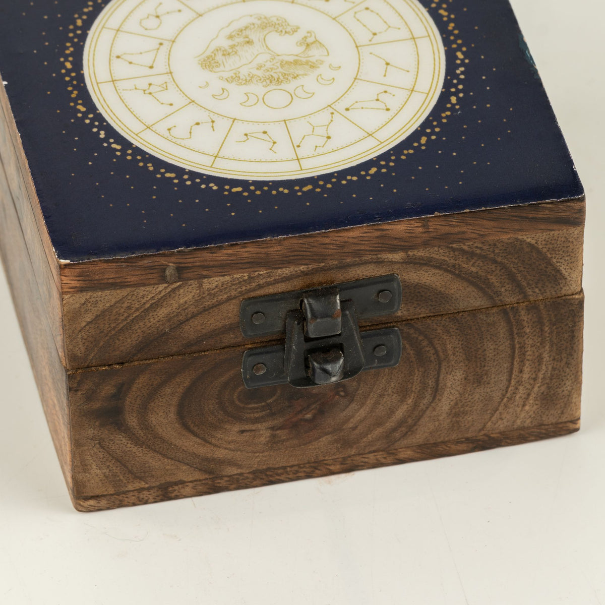 Small Enamelled Box -  Aquarius