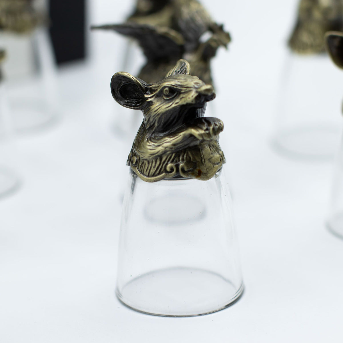 Gift Set of 12 Glasses (25ml) - Forest & Mystical Creatures