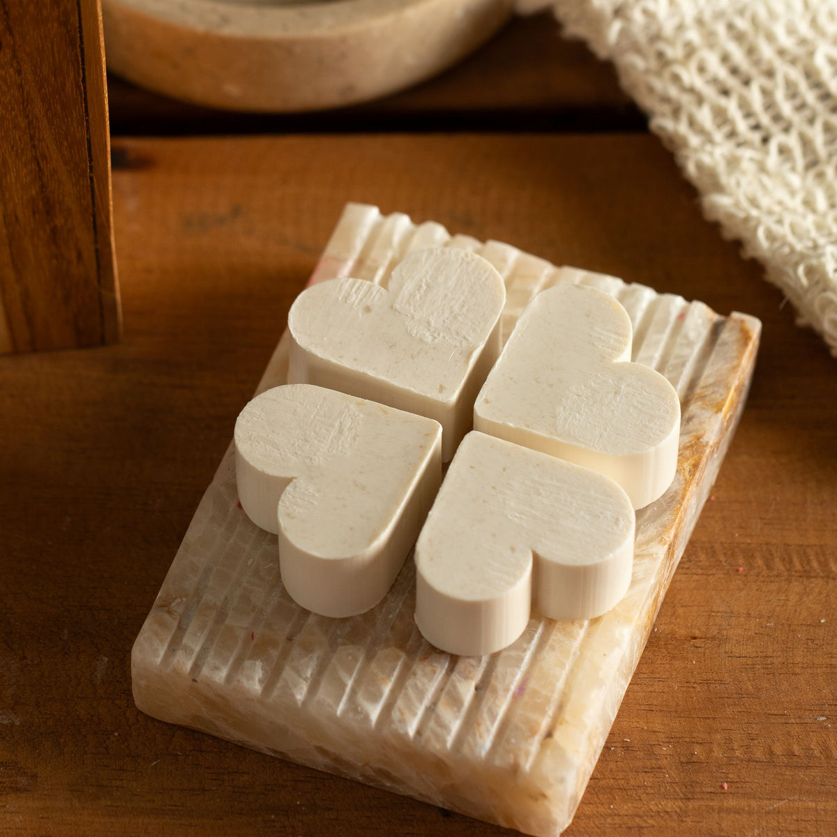 Heart Guest Soap - Coconut