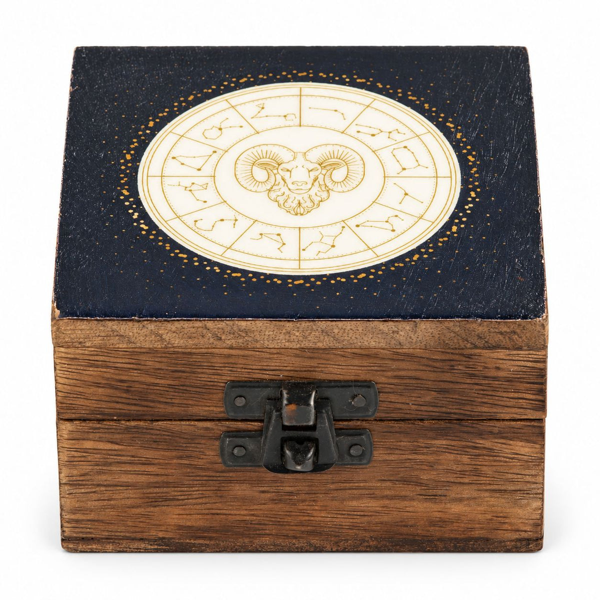 Small Enamelled Box -  Aries