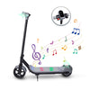 Electric Scooters For Kids Bluetooth LED Display 14km/h Pedal Lights E-Scooter