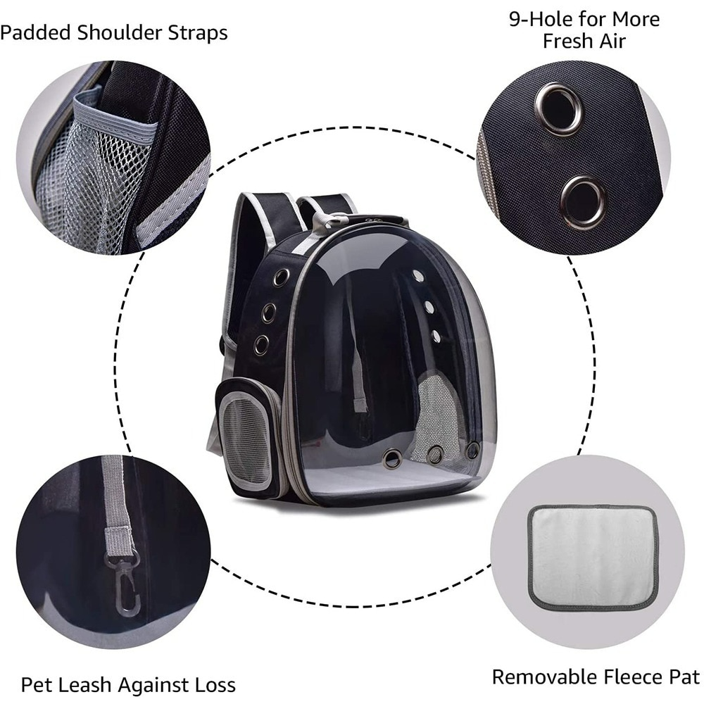 Cage Transport Backpack Bag Travel Pet