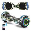 Hoverboard 6.5 Inch, Smart Self Balancing Scooter with Bluetooth & LED Lights Best Gifts For Kids Teenager and Adults