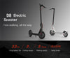 Scooter portable pliable adulte 8,5 pouces 350W avec écran LCD et contrôle App