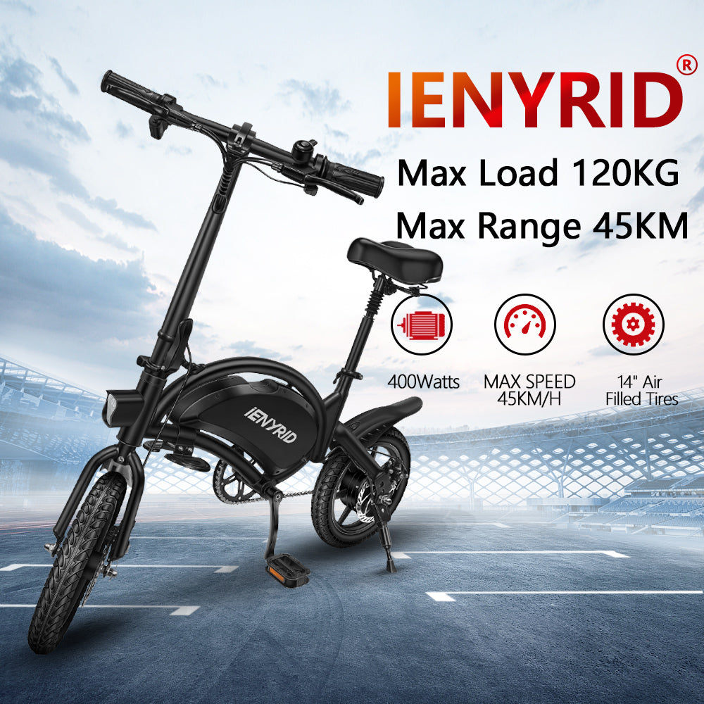 Folding Electric Bike For Adult, City Bicycle for Adults App Support