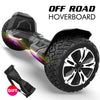 Hoverboard tout terrain 8,5 pouces tout terrain 700 W avec haut-parleurs Bluetooth et lumières LED, scooter auto-équilibré