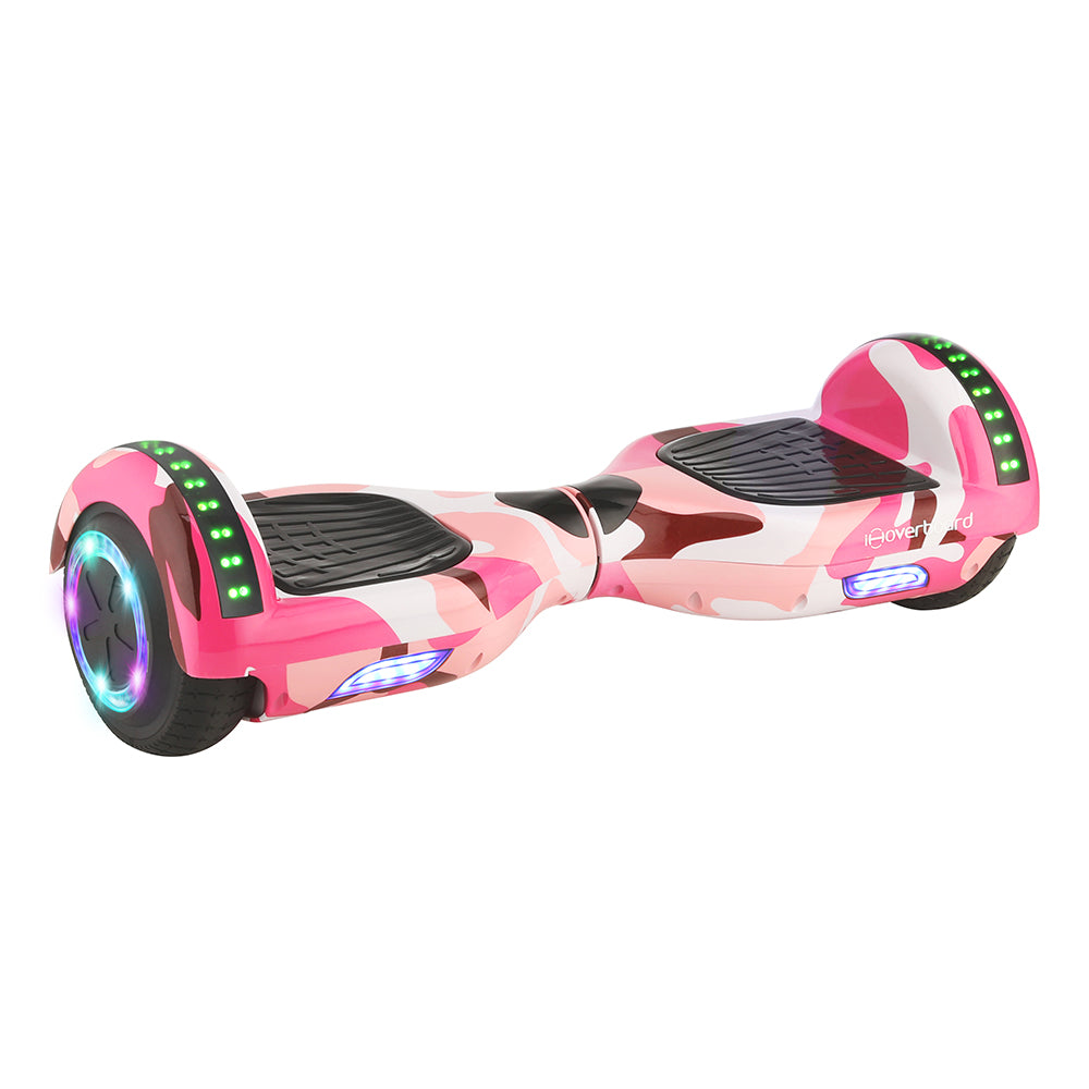 Hoverboard 6,5 pouces, 700 W, scooter auto-équilibré avec Bluetooth et lumières LED, meilleurs cadeaux pour enfants et adolescents