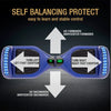 Blue Hoverboard 6.5 Inch, Smart Self Balancing Scooter with Bluetooth & LED Lights