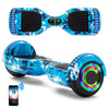 Hoverboard 6.5 Inch, Smart Self Balancing Scooter with Bluetooth & LED Lights Best Gifts For Kids Teenager and Adults