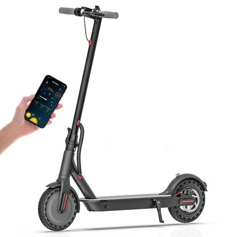 Scooter portable pliable adulte 8,5 pouces 350W avec écran LCD et contrôle par application